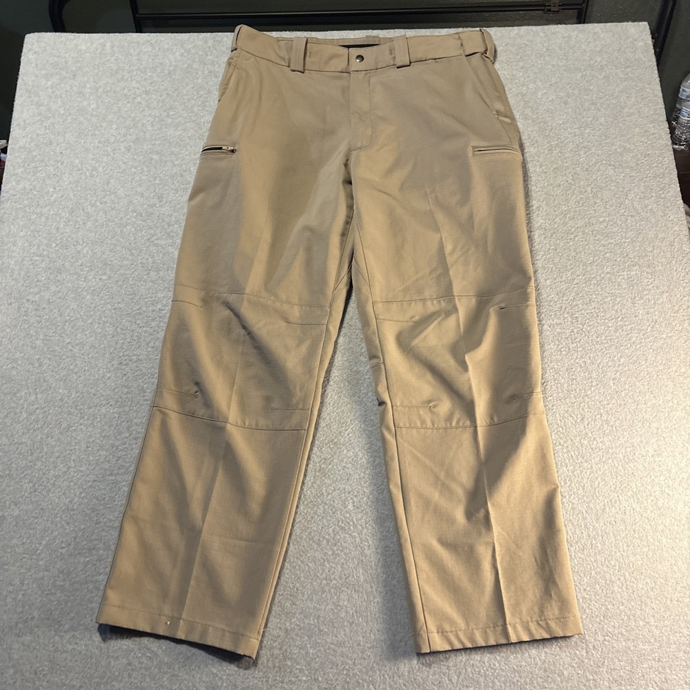 Blauer Men's Tan Hiking Pants Sz 40 Regular Outdoors Camping Double Knee